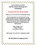 FDK Info Night Flyer