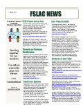 FSLAC Newsletter - March 2017 FSLAC Newsletter - March 2017